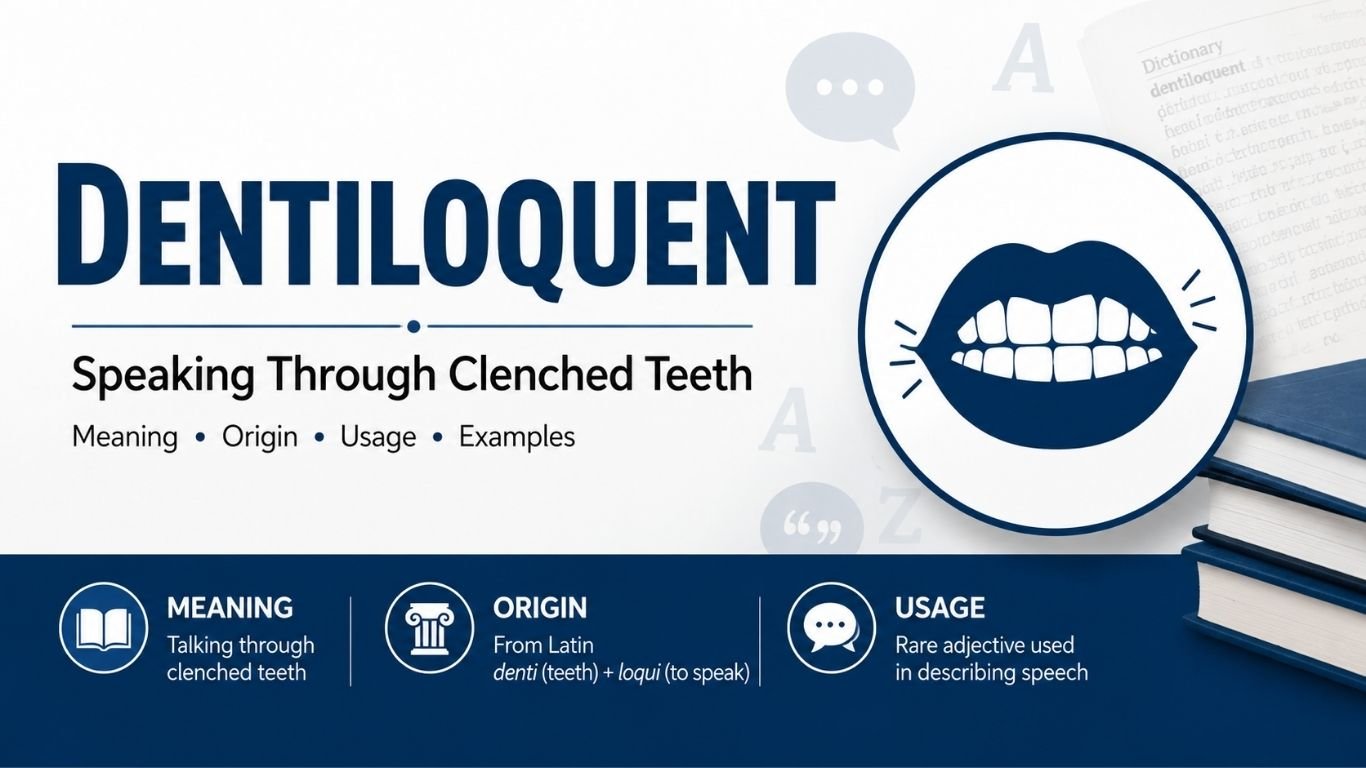 Dentiloquent