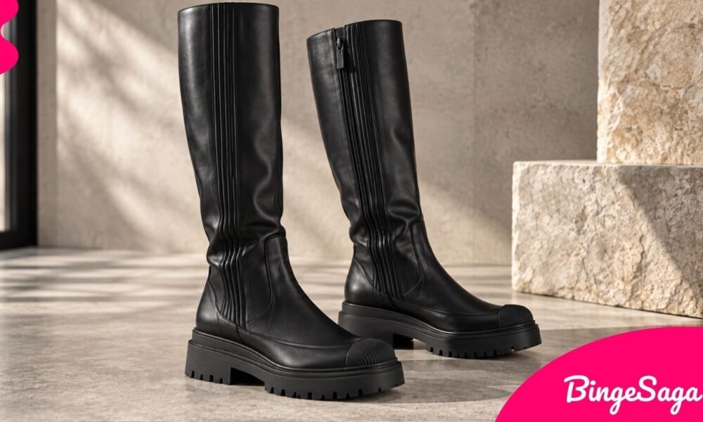 Marcella Rowe Italian Nappa Leather Tall Boots: A Modern Style Guide