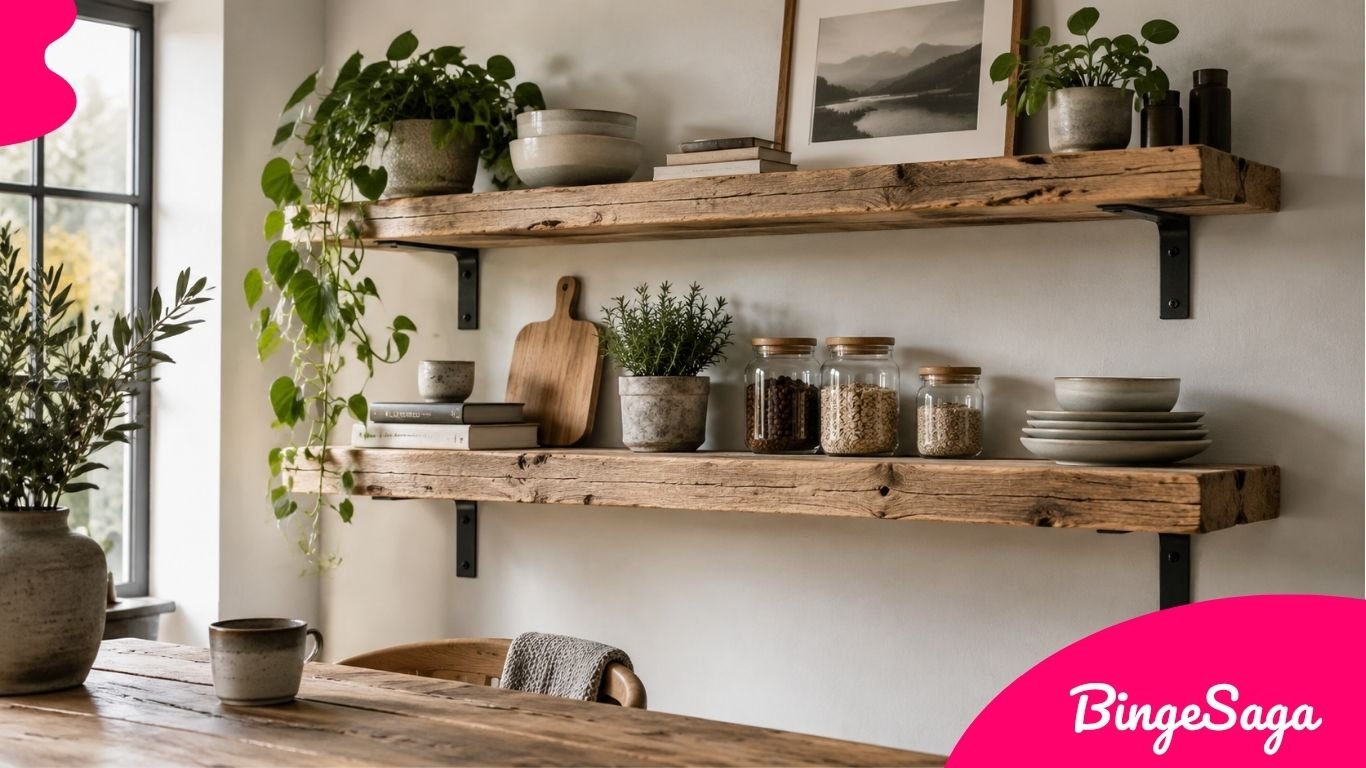 Trallehylde Guide: How Rustic Wooden Shelves Transform Modern Homes