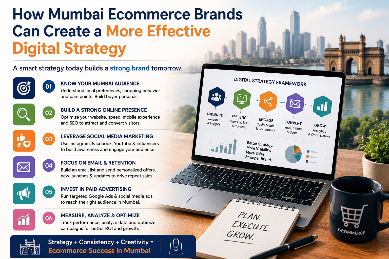 How Mumbai Ecommerce Brands Can Create a More Effective Digital Strategy