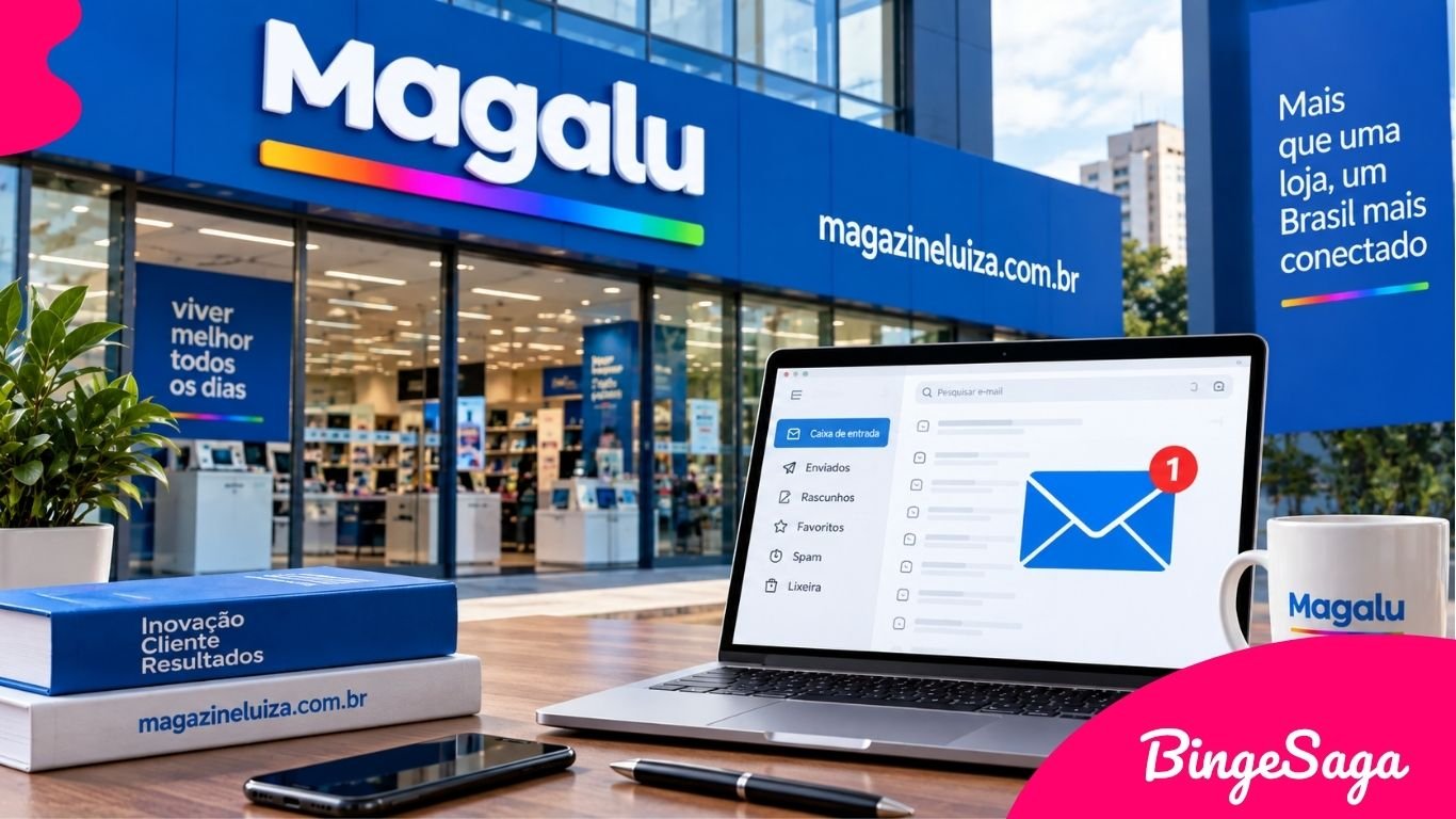 Magazineluiza com br email format