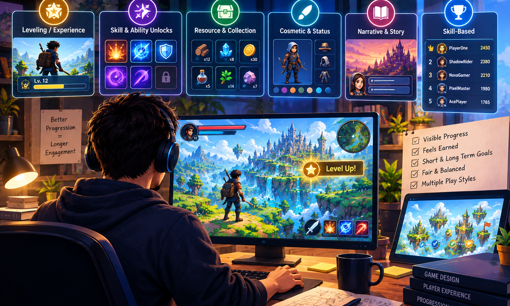 How to Create a Game With Stronger Player Progression
