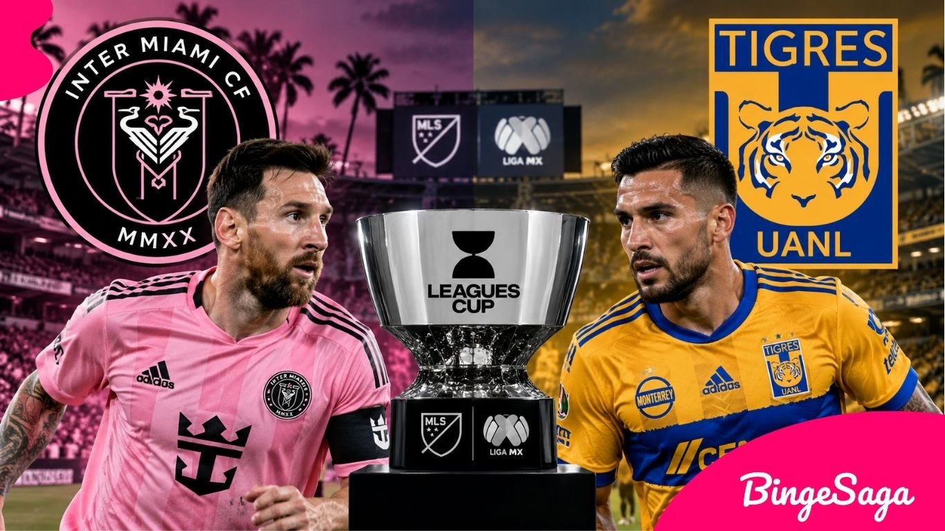 Inter Miami vs Tigres UANL Timeline