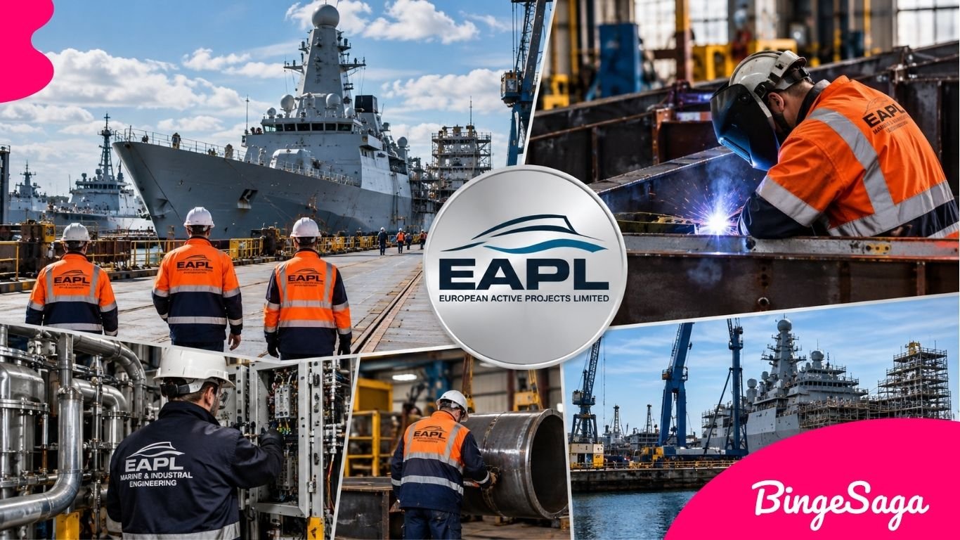 European Active Projects: Marine and Industrial Work