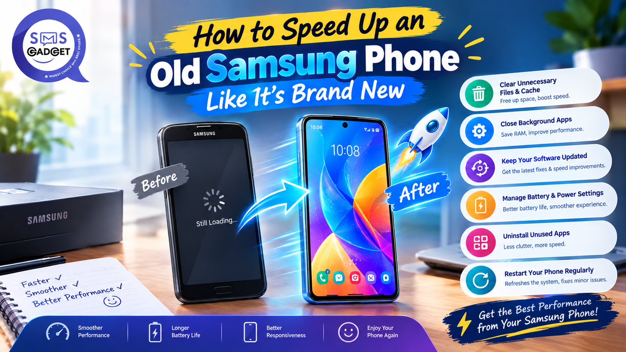 How to Speed Up an Old Samsung Phone Like It's Brand New