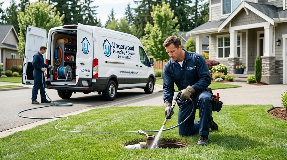 Underwood Plumbing and Septic Services LLC Keeps Your Home Flowing Smoothly