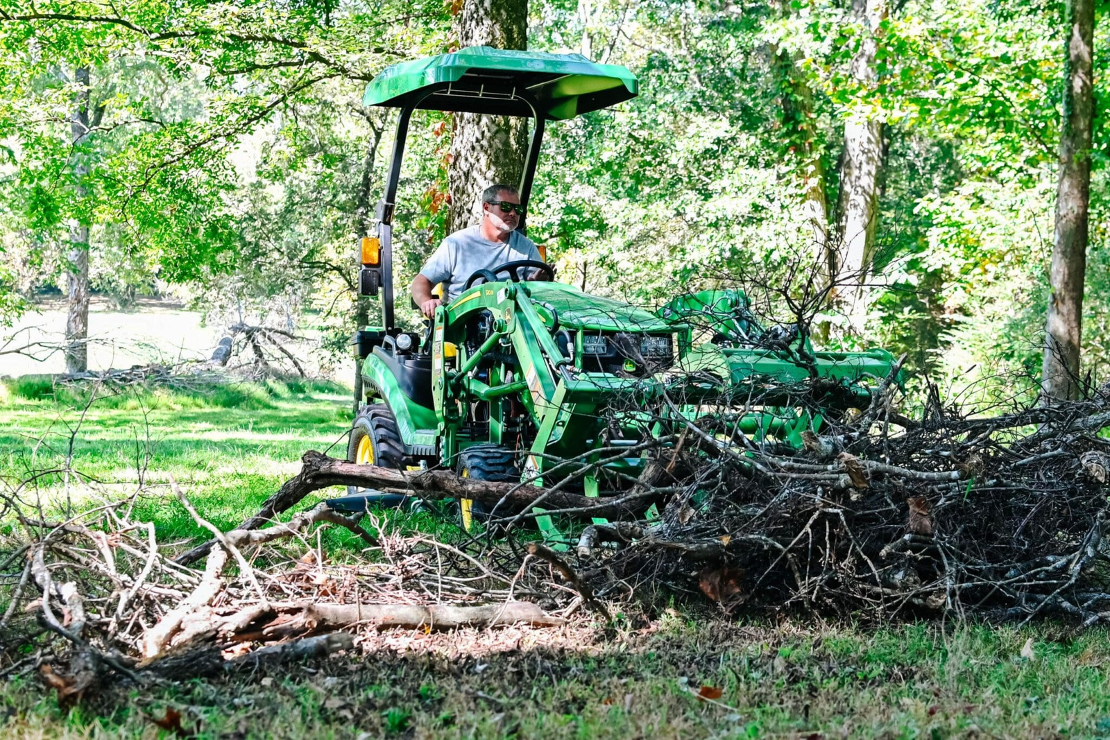 Brush clearing