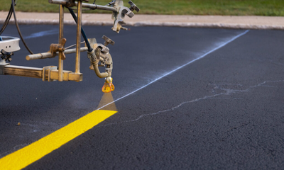 parking lot painting