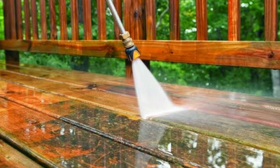 Pressure washing
