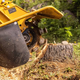 Stump grinding